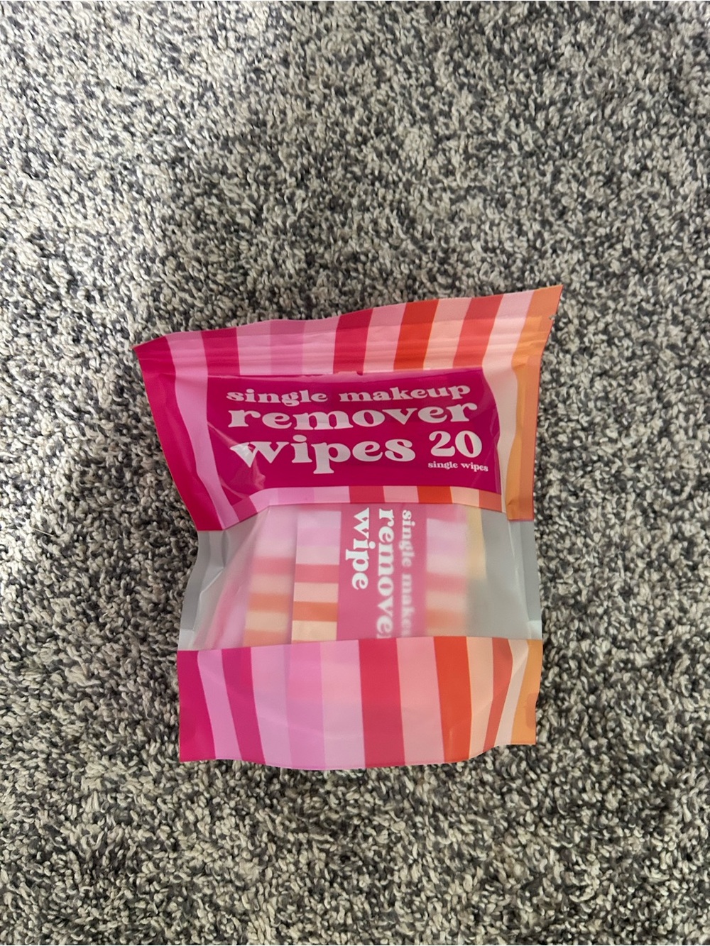 Makeup removal wipes